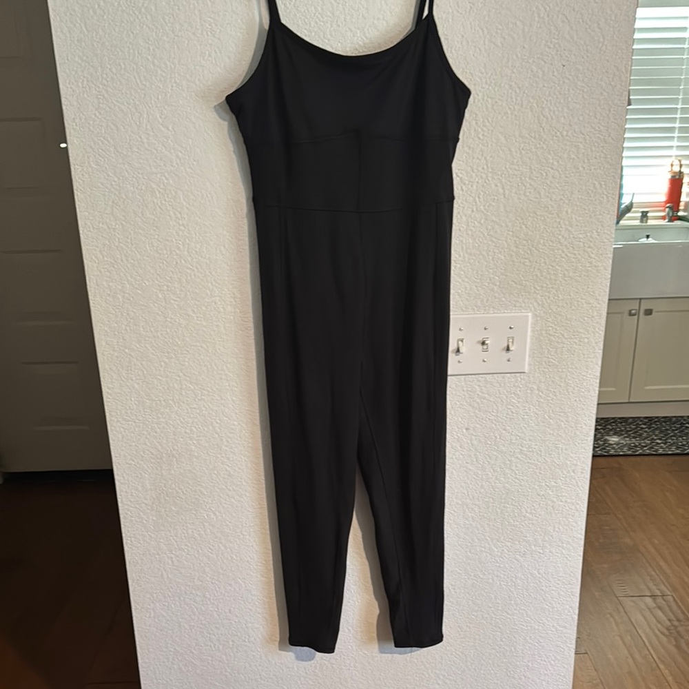 Sleeveless Unitard Black